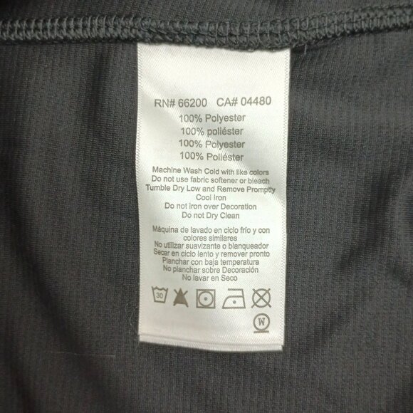 Asics Men's Black 1/4 Zip Long Sleeve Pullover T-shirt Running Workout Active XS - Picture 10 of 10